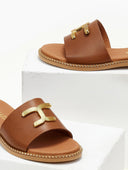 Σανδάλια δερμάτινα Ragazza 01192 - Ταμπά - thefashionproject.gr - RAGAZZA