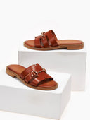 Σανδάλια δερμάτινα TFP - Ταμπά - thefashionproject.gr - TFP