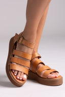 Σανδάλια δερμάτινα Tfp - Ταμπά - thefashionproject.gr - TFP
