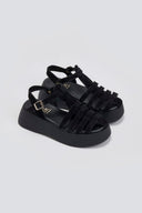 Σανδάλια fisherman καστόρινα Estil - Μαύρο - thefashionproject.gr - Estil - 24066002003