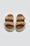 Σανδάλια flatforms από σχοινί Refresh172760
