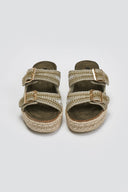 Σανδάλια flatforms από σχοινί Refresh172760