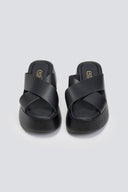 Σανδάλια flatforms crossover Estil