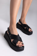 Σανδάλια flatforms crossover Refresh 172577
