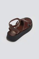 Σανδάλια flatforms crossover Tfp