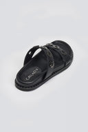Σανδάλια flatforms δερμάτινα Carad