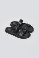 Σανδάλια flatforms δερμάτινα Carad