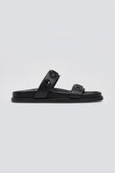 Σανδάλια flatforms δερμάτινα Carad