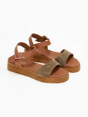Σανδάλια flatforms δερμάτινα  Estil