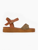 Σανδάλια flatforms δερμάτινα  Estil
