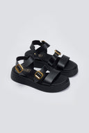 Σανδάλια flatforms δερμάτινα Estil