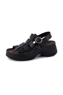 Σανδάλια flatforms δερμάτινα gladiator AVRIL FANTASY SANDALS