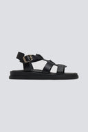 Σανδάλια flatforms δερμάτινα gladiator Estil