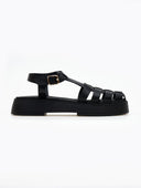 Σανδάλια flatforms δερμάτινα fisherman Iris Sandals