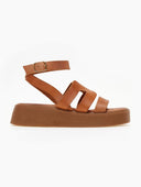 Σανδάλια flatforms δερμάτινα Iris Sandals