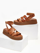 Σανδάλια flatforms δερμάτινα Iris Sandals