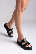 Σανδάλια flatforms δερμάτινα Iris Sandals