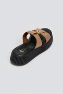 Σανδάλια flatforms δερμάτινα Iris Sandals