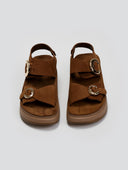 Σανδάλια flatforms δερμάτινα  JUNIA FANTASY SANDALS