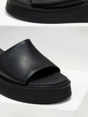 Σανδάλια flatforms δερμάτινα Ragazza 01235