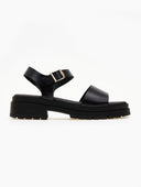 Σανδάλια flatforms δερμάτινα Ragazza 0543