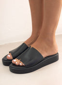 Σανδάλια flatforms δερμάτινα TFP