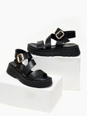 Σανδάλια flatforms δερμάτινα TFP