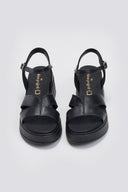 Σανδάλια flatforms δερμάτινα TFP