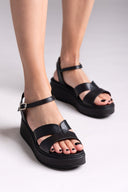 Σανδάλια flatforms δερμάτινα TFP