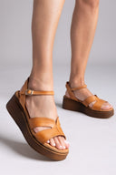 Σανδάλια flatforms δερμάτινα TFP