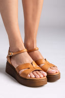 Σανδάλια flatforms δερμάτινα TFP