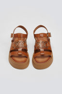 Σανδάλια flatforms δερμάτινα Tfp