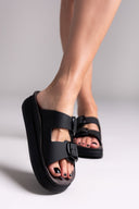 Σανδάλια flatforms δερμάτινα ZEFI FANTASY SANDALS
