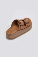 Σανδάλια flatforms δερμάτινα ZEFI FANTASY SANDALS
