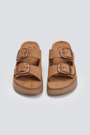 Σανδάλια flatforms δερμάτινα ZEFI FANTASY SANDALS