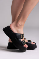 Σανδάλια flatforms Estil