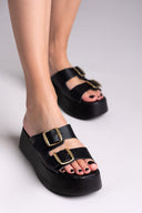 Σανδάλια flatforms Estil