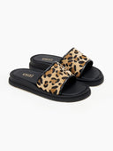 Σανδάλια flatforms Estil - Leopard - thefashionproject.gr - Estil