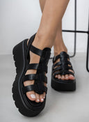 Σανδάλια flatforms gladiator 171862