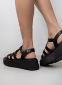 Σανδάλια flatforms gladiator 171862