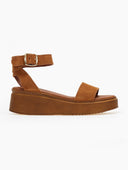 Σανδάλια flatforms καστόρινα Estil