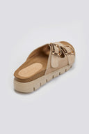 Σανδάλια flatforms καστόρινα MARIAMARE