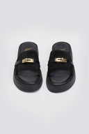 Σανδάλια flatforms  καστόρινα με λουράκι iris