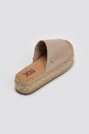 Σανδάλια flatforms καστόρινα Xti 143639 - Μπεζ - thefashionproject.gr - Xti Footwear