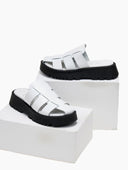 Σανδάλια flatforms fisherman από γνήσιο δέρμα TFP