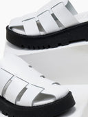 Σανδάλια flatforms fisherman από γνήσιο δέρμα TFP