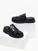 Σανδάλια flatforms fisherman από γνήσιο δέρμα TFP