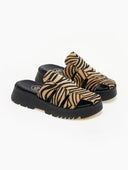 Σανδάλια flatforms fisherman με print TFP
