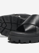 Σανδάλια flatforms με crossover φάσες ONLY 15340947