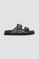 Σανδάλια flatforms  με φάσες και τοκάδες